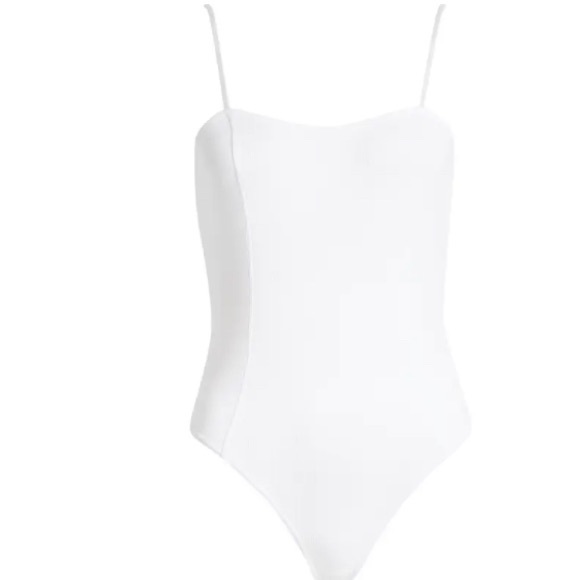 Open Edit Rib Bodysuit - Picture 4 of 4